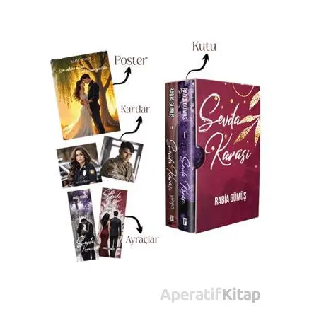 Sevda Karası Kutulu Set - Rabia Gümüş - Parola Yayınları