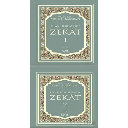 İslam Hukukunda Zekat 1-2 - Yusuf el-Karadavi - Nida Yayıncılık