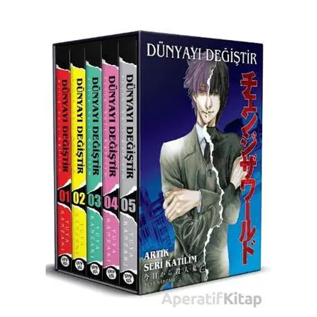 Dünyayı Değiştir - Artık Seri Katilim Kutulu Set - Yuya Kanzaki - Kayıp Kıta Yayınları