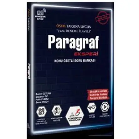 Paragraf Eksperi Konu Anlatımlı Soru Bankası - Kondisyon Yayınları