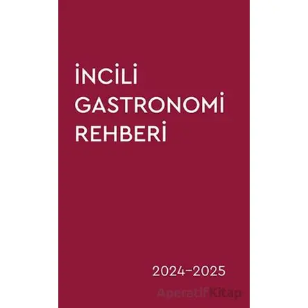 İncili Gastronomi Rehberi - Müge Akgün - Optimist Kitap