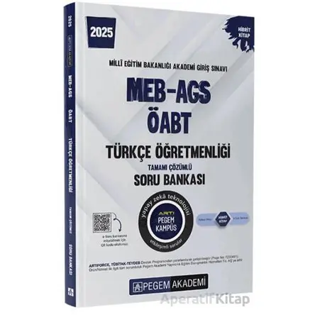 2025 MEB-AGS-ÖABT Türkçe Öğretmenliği Tamamı Çözümlü Soru Bankası