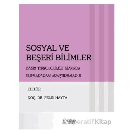 Sosyal ve Beşeri Bilimler - Kolektif - Serüven Yayınevi