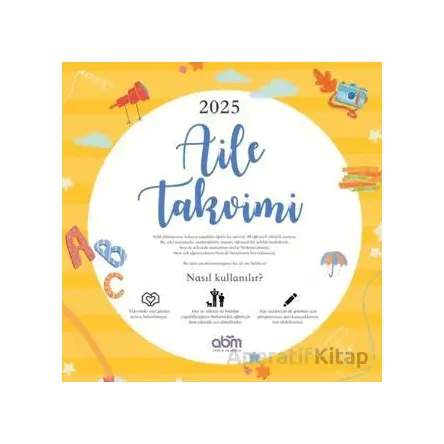 Aile Takvimi 2025 - Kolektif - Abm Yayınevi