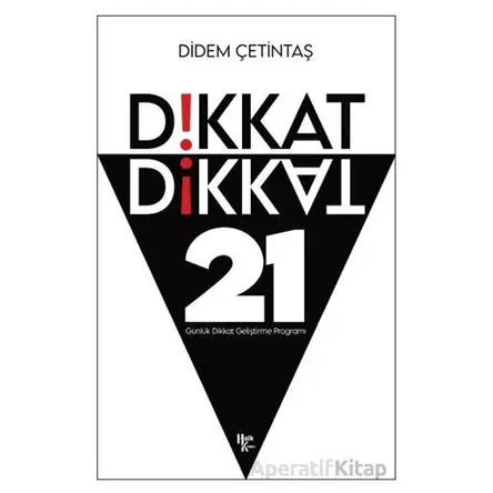 Dikkat Dikkat - Didem Çetintaş - Halk Kitabevi