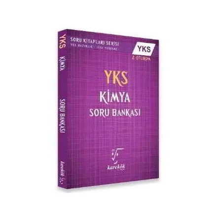 YKS 2. Oturum Kimya Soru Bankası Karekök Yayınları