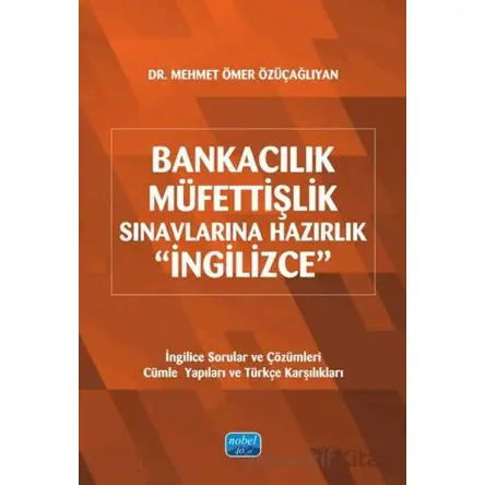 Bankacılık Müfettişlik Sınavlarına Hazırlık İngilizce