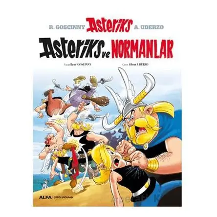 Asteriks 9 - Asteriks ve Normanlar - Fabcaro - Alfa Yayınları