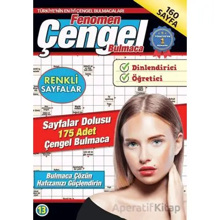 Fenomen Çengel Bulmaca 13 - Kolektif - Maxi Yayıncılık