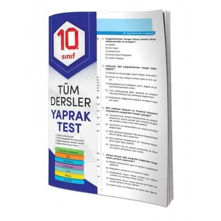Element 10.Sınıf Tüm Dersler Yaprak Test