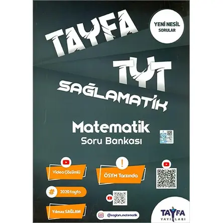 TYT Tayfa Matematik Sağlamatik Soru Bankası Tayfa Yayınları