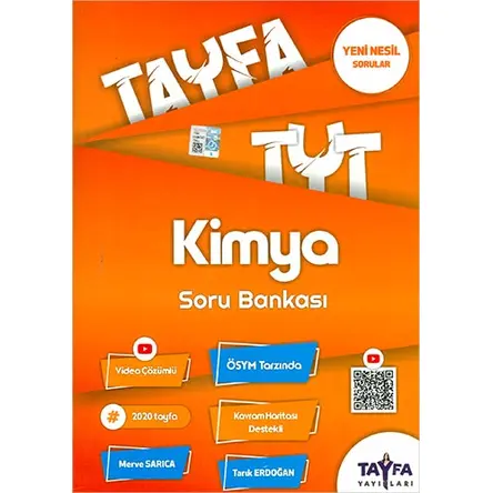 TYT Tayfa Kimya Soru Bankası Tayfa Yayınları