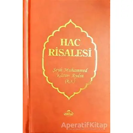 Hac Risalesi - Şeyh Muhammed Kazım Aydın - Ravza Yayınları