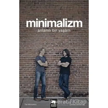 Minimalizm - Ryan Nicodemus - Eksik Parça Yayınları
