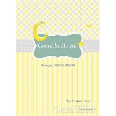 Çocuklu Hayat Ajandası - Gözde Erdoğan - Nemesis Kitap