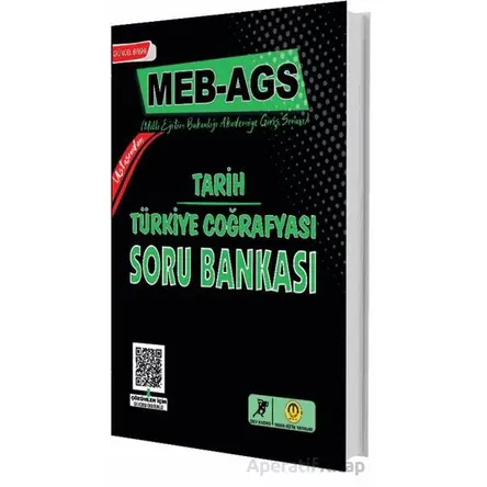 MEB-AGS Tarih - Türkiye Coğrafyası Soru Bankası - Kolektif - Tasarı Eğitim Yayınları