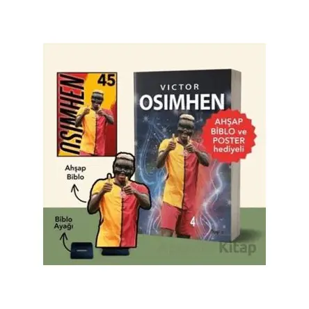 Victor Osimhen - Biblo ve Poster Hediyeli! - Kerem Tek - Flipper Yayıncılık