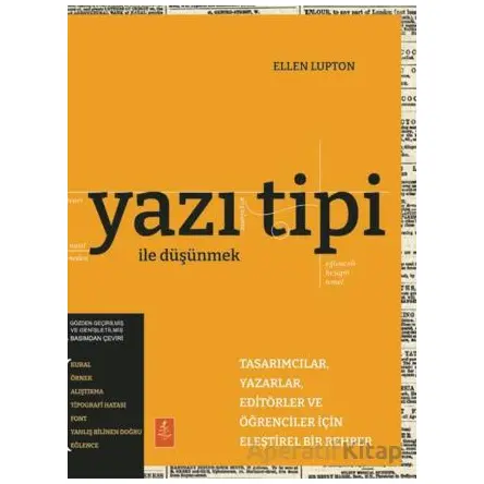 Yazı Tipi İle Düşünmek-Thinking with Type - Ellen Lupton - Nobel Yaşam