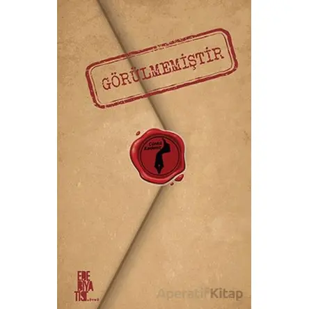 Görülmemiştir - Yücel Cüre - Edebiyatist
