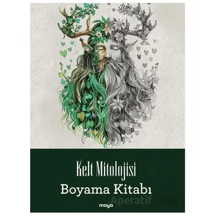 Kelt Mitolojisi Boyama Kitabı - Kollektif - Maya Kitap
