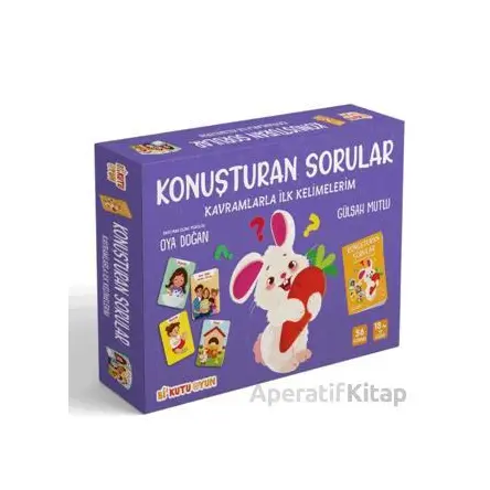 Konuşturan Sorular - Kavramlarla İlk Kelimelerim Seti - Gülşah Mutlu - Bi Kutu Oyun