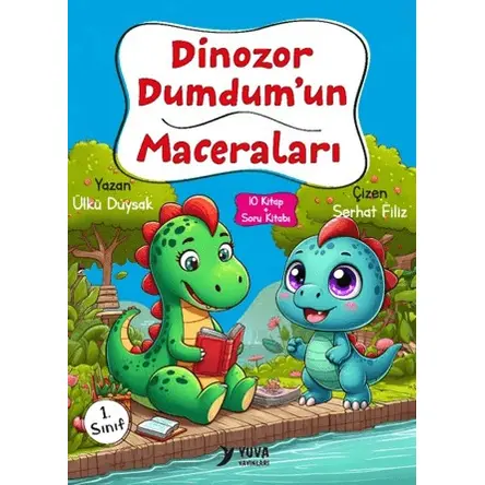 Dinozor Dumdum’un Maceraları (10 Kitap) - Ülkü Duysak - Yuva Yayınları