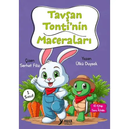 Tavşan Tontinin Maceraları (10 Kitap) - Ülkü Duysak - Yuva Yayınları