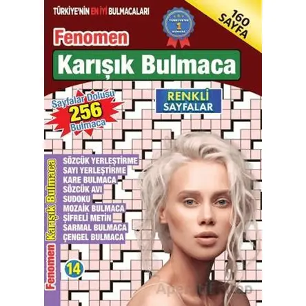 Fenomen Karışık Bulmaca 14 - Bertan Kodamanoğlu - Maxi Yayıncılık