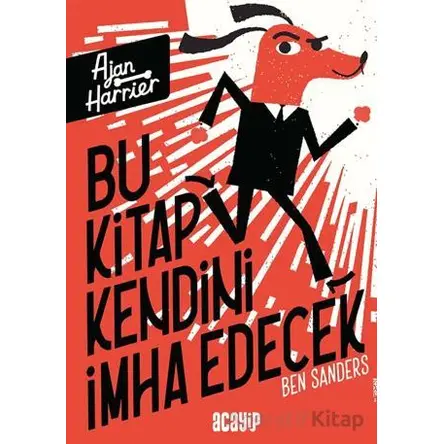 Bu Kitap Kendini İmha Edecek - Ben Sanders - Acayip Kitaplar