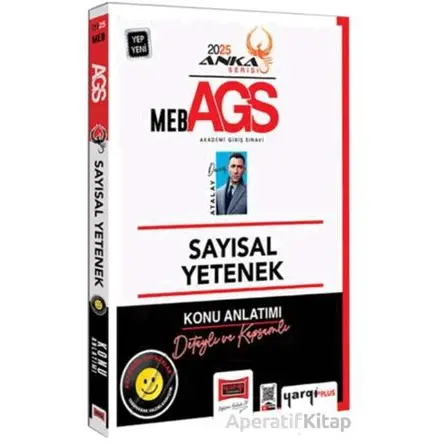 Yargı Yayınları 2025 MEB-AGS Anka Serisi Sayısal Yetenek Konu Anlatımı