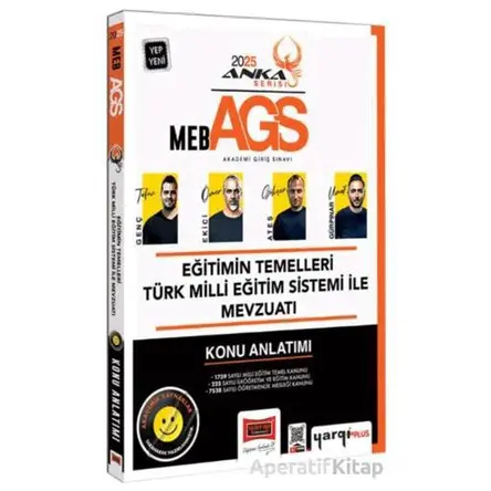 Yargı 2025 MEB-AGS Anka Serisi Eğitimin Temelleri Türk Milli Eğitim Sistemi ve Mevzuatı