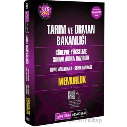 2025 Tarım ve Orman Bakanlığı Görevde Yükselme Sınavlarına Hazırlık Konu Anlatımlı Soru Bankası - Me