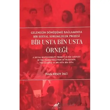 Bir Usta Bin Usta Örneği - Petek Ersoy İnci - Paradigma Akademi Yayınları