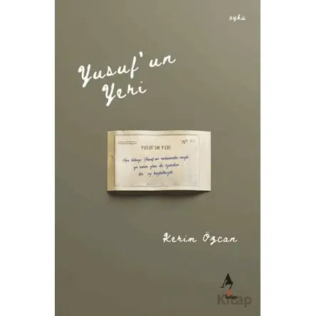 Yusuf’un Yeri - Kerim Özcan - A7 Kitap