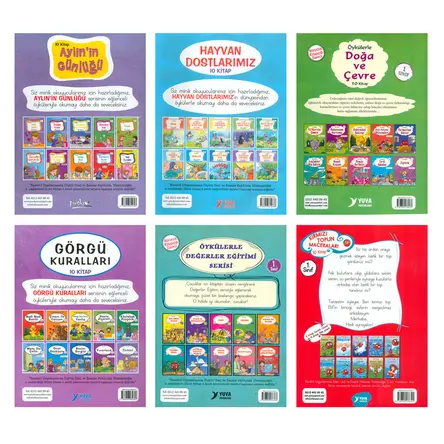 1.Sınıflar İçin Heceli Okuma Seti 60 Kitap Paket Kampanyası