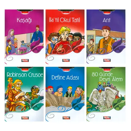 Yabancılar İçin Lale Türkçe Öğretim Seti (CD li) Dilset Yayınları