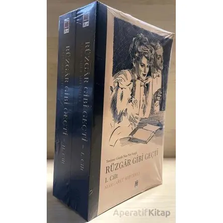 Rüzgar Gibi Geçti (I-II Cilt) - Margaret Mitchell - Elips Kitap