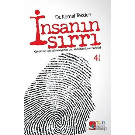 İnsanın Sırrı - Kemal Tekden - Tüzdev Yayınları