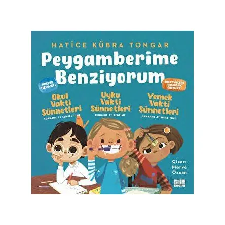 Peygamberime Benziyorum 3lü Set - Hatice Kübra Tongar - Aile Yayınları