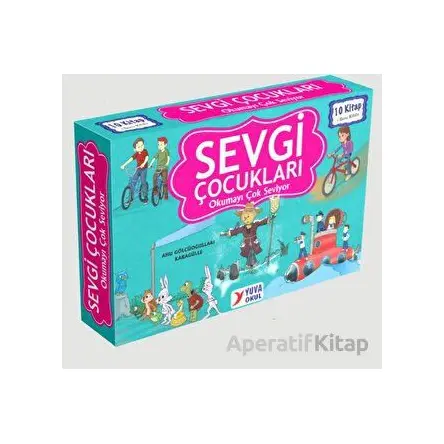 Sevgi Çocukları Okumayı Çok Seviyor 10 Kitap - Yuva Yayınları