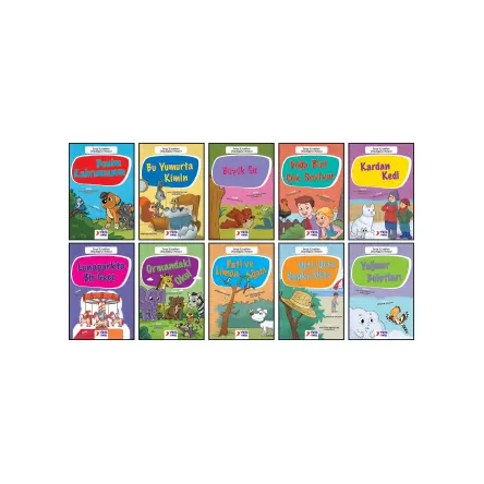 Sevgi Çocukları Okuduğunu Anlıyor 10 Kitap - Yuva Yayınları
