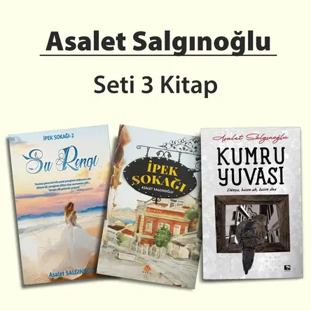 Asalet Salgınoğlu Seti (3 Kitap) Paket Kitap Kampanyası