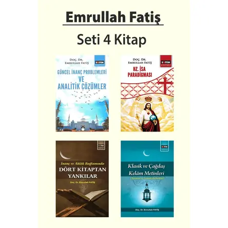 Emrullah Fatiş Seti (4 Kitap) Paket Kitap Kampanyası