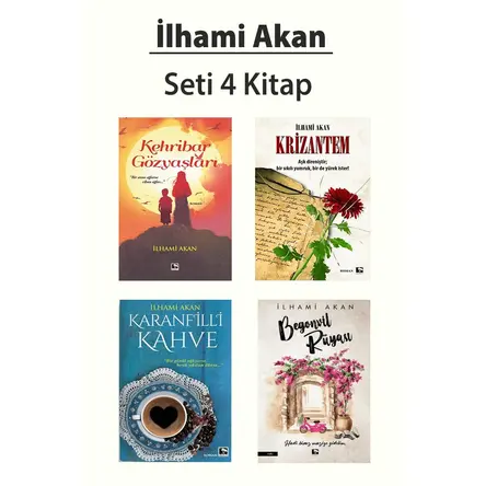 İlhami Akan Seti (4 Kitap) Paket Kitap Kampanyası