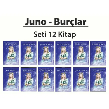 Juno - Burçlar Seti (12 Kitap) Paket Kitap Kampanyası