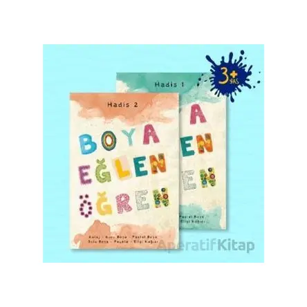 Boya Eğlen Öğren 2 Kitap Set - Kolektif - Multibem Yayınları