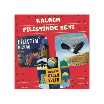 Kalbim Filistinde Seti - 3 Kitap - Fatih Yağcı - Multibem Yayınları