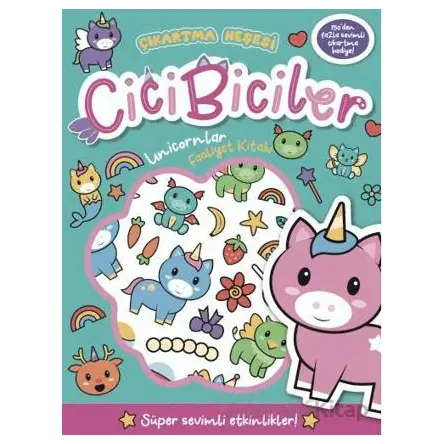 Cicibiciler Unicornlar Faaliyet Kitabı - Connie Isaacs - Beta Kids