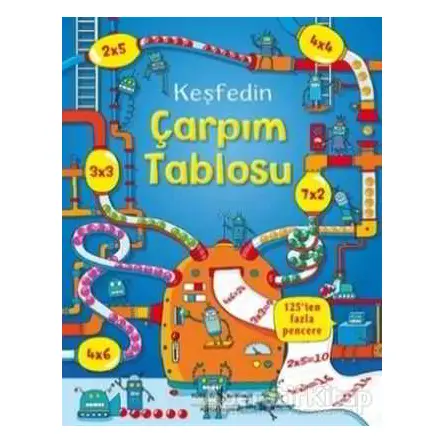 Keşfedin: Çarpım Tablosu - Rosie Dickins - İş Bankası Kültür Yayınları