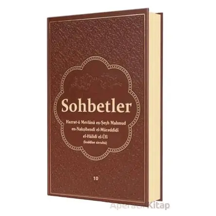 Sohbetler - 10 (Deri Cilt) - Mahmud Ustaosmanoğlu - Ahıska Yayınevi